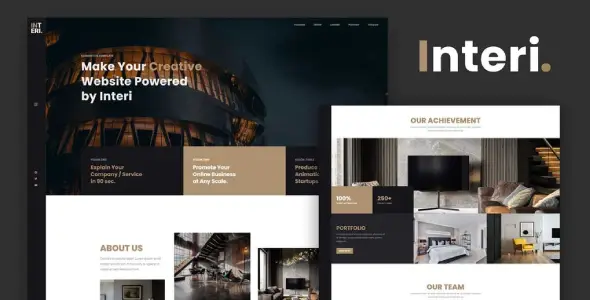 Interi – Creative Elementor Template Kit
